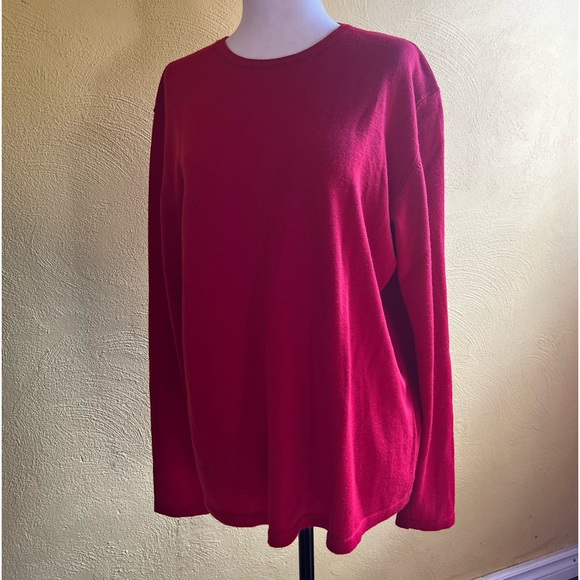 Henri Bendel Red Wool Seeater!! - Picture 4 of 10